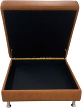 Ottoman Open Sooner Golden Tan
